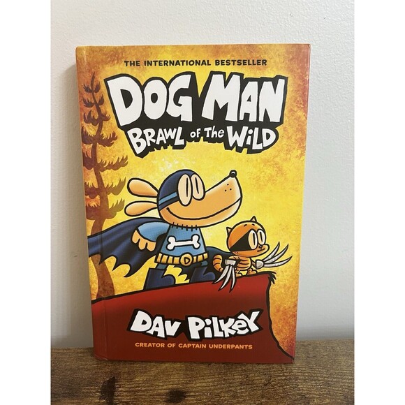 Very Good CDT Dog Man : Brawl of the Wild Hardcover Dav Pilkey - Picture 2 of 6